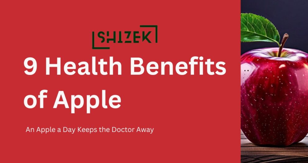 health benefits of apple