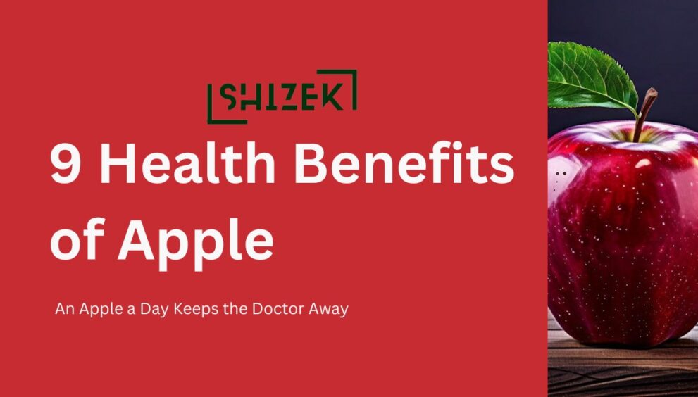 health benefits of apple