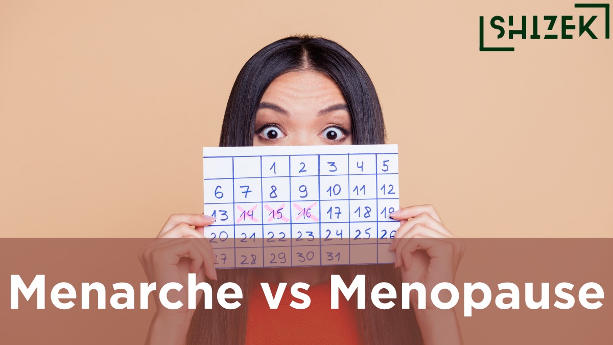 difference between menarche and menopause