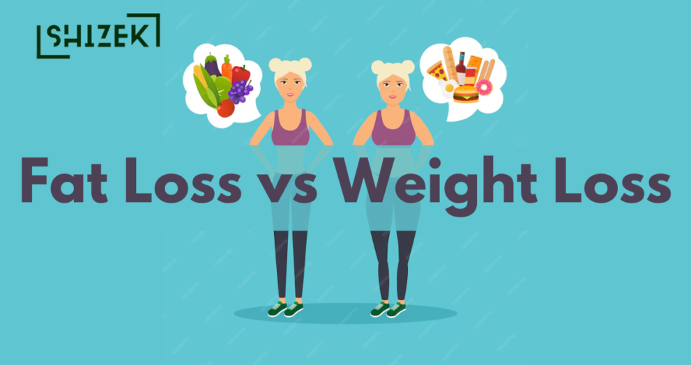 difference between fat loss and weight loss: weight loss vs fat loss