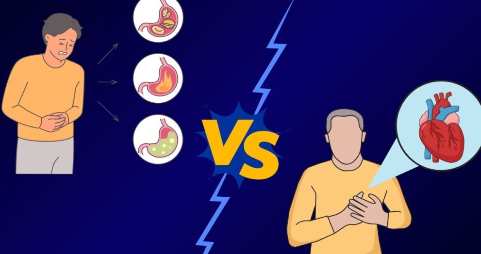 Difference Between Gas Pain and Heart Attack