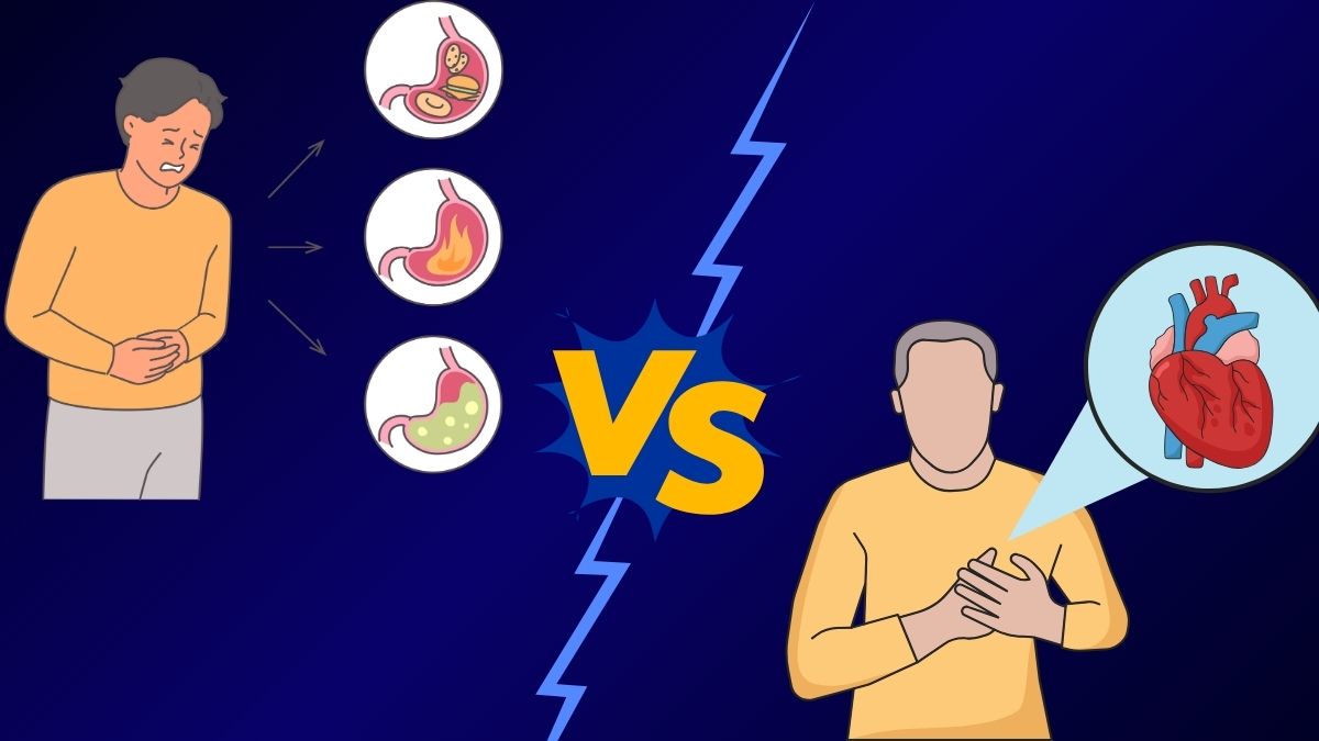 Difference Between Gas Pain and Heart Attack