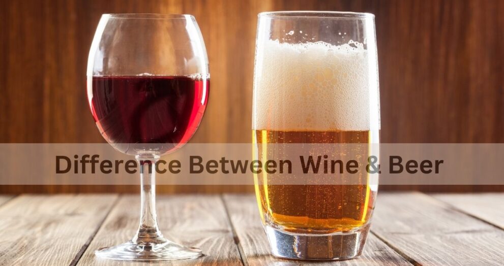 Difference Between Wine and Beer