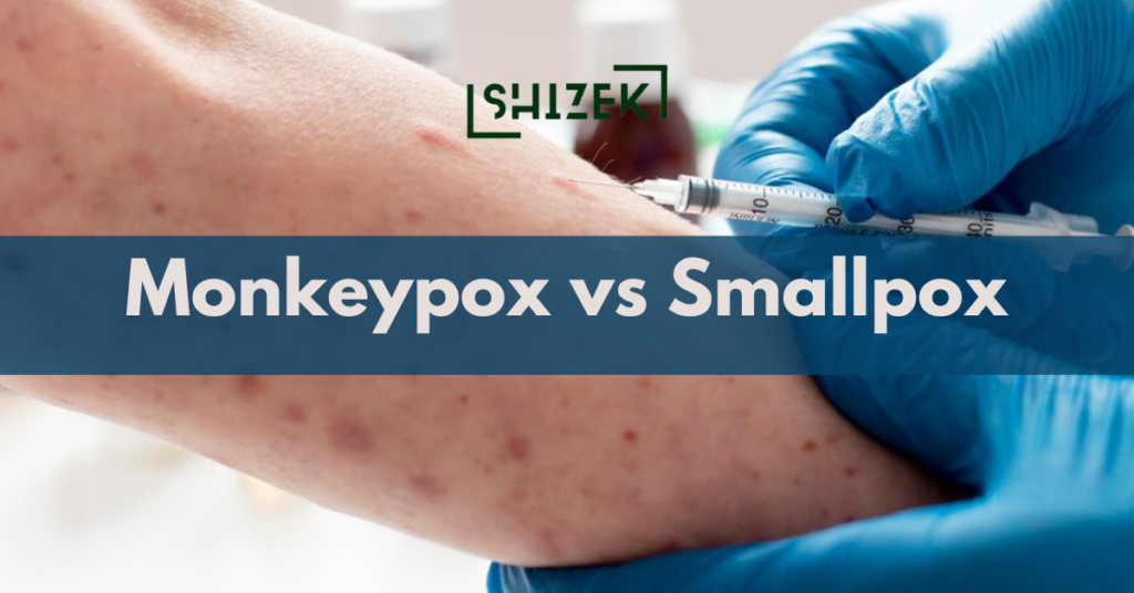 difference between monkeypox and smallpox